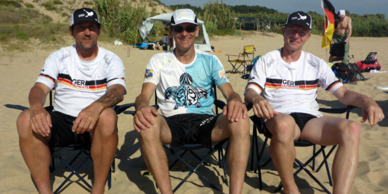 TVS Mitglieder bei der Beach WM in Portugal