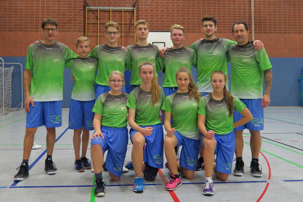 Turniersieger bei dem Ölbach-Cup, das Erflöogreiche Team des TV Südkamen.
