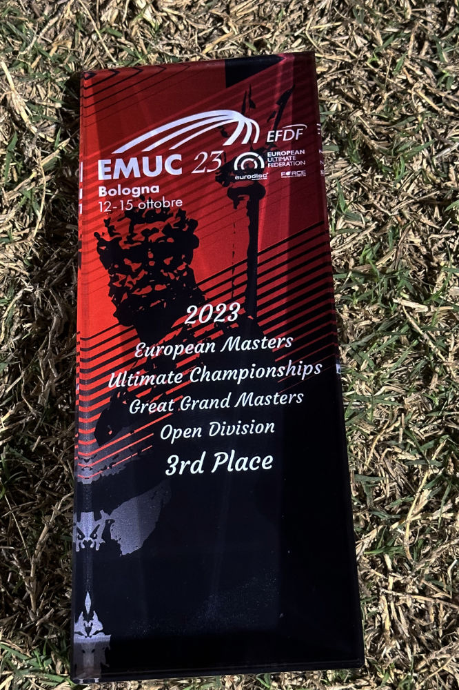 EMUC 2023 - Der Pokal für den 3. Platz
