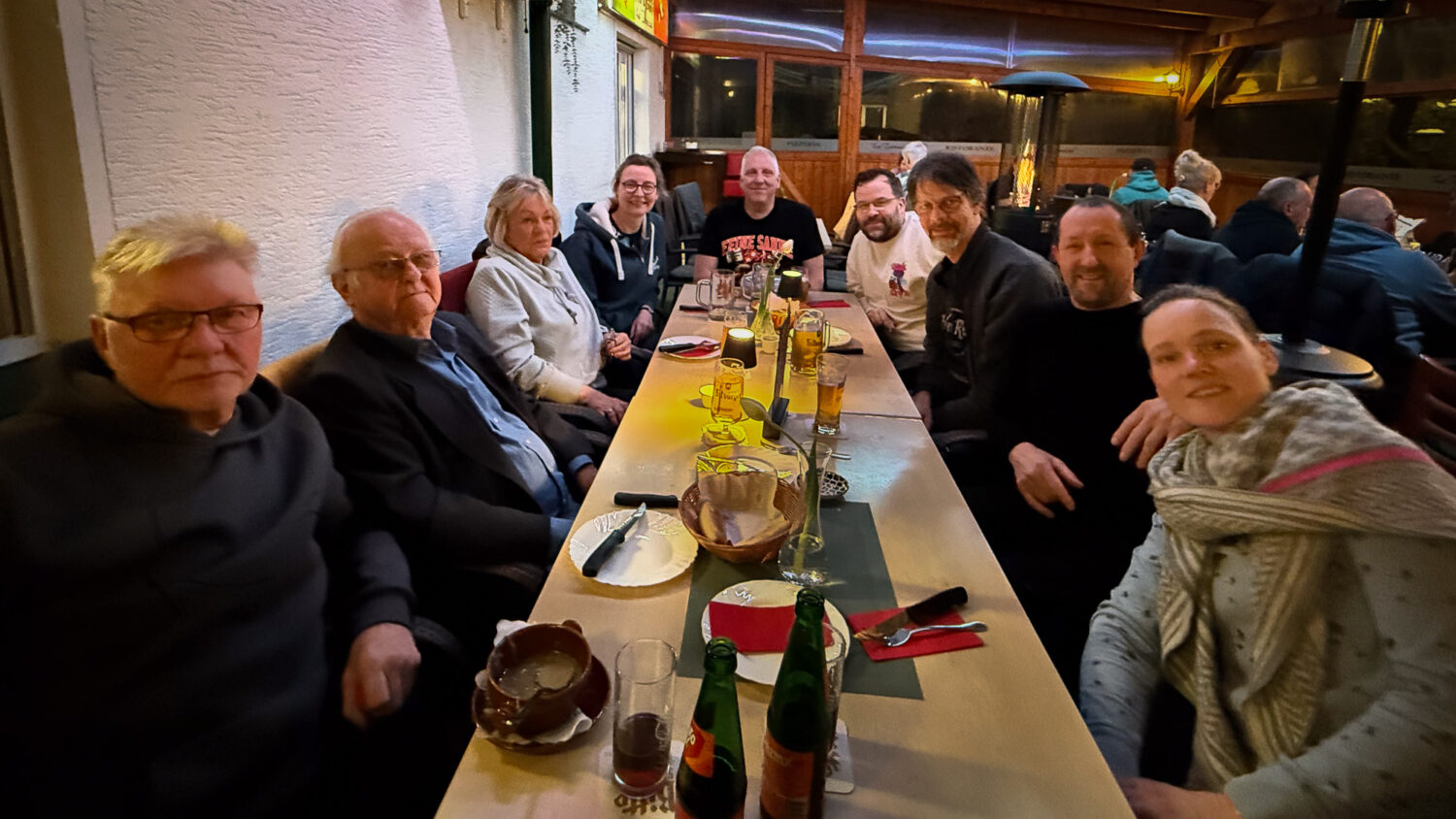 Geselliges Übungsleiter-Essen beim TVS