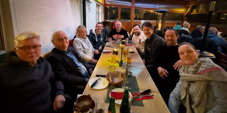 Geselliges Übungsleiter-Essen beim TVS